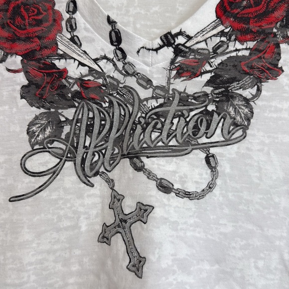 Affliction Crop Top - Picture 2 of 4